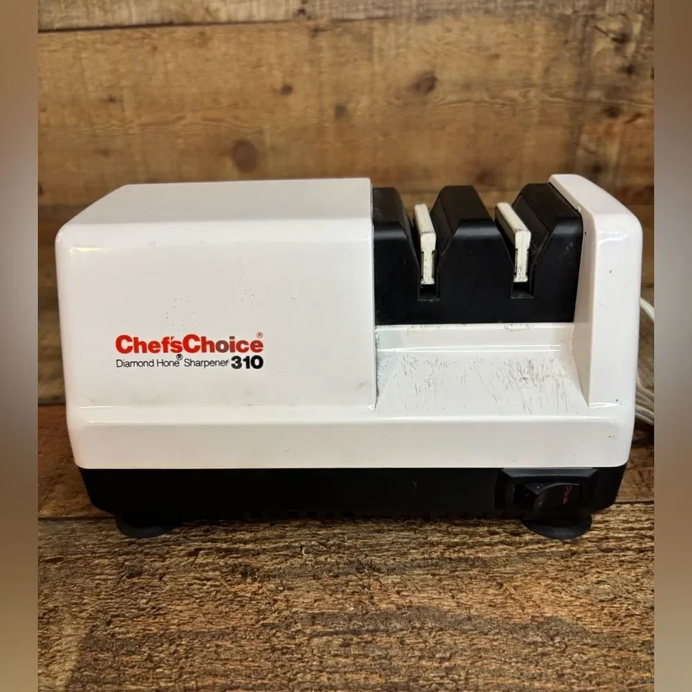 Chef's Choice Diamond Hone Sharpener Model 310 White - TESTED
